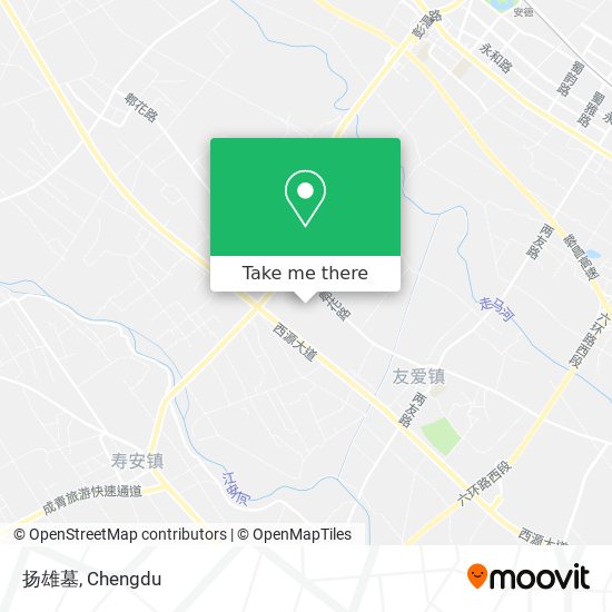 扬雄墓 map