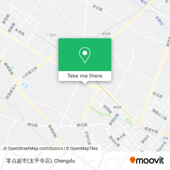 零点超市(太平寺店) map