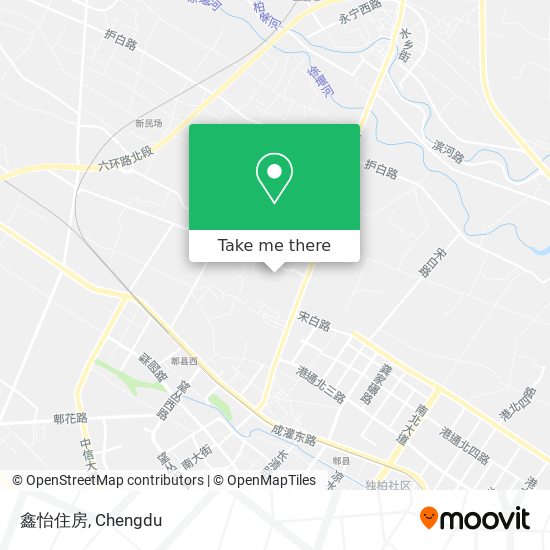 鑫怡住房 map