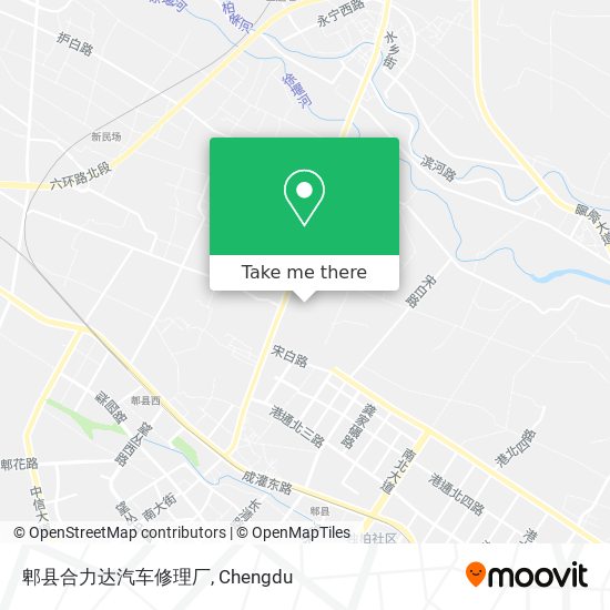 郫县合力达汽车修理厂 map