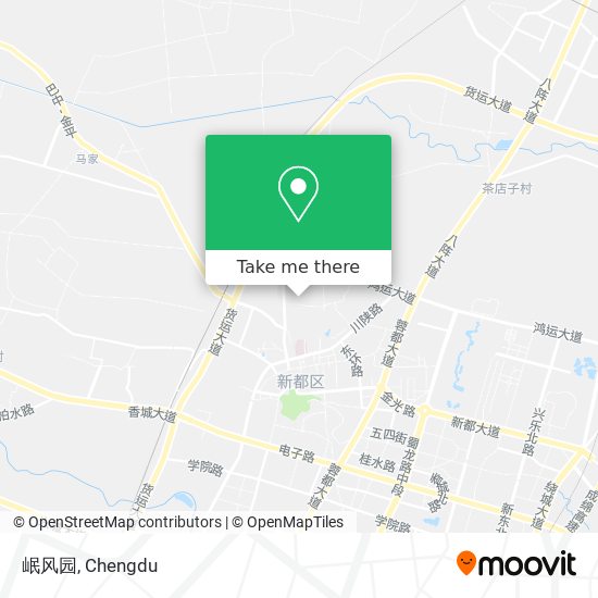 岷风园 map
