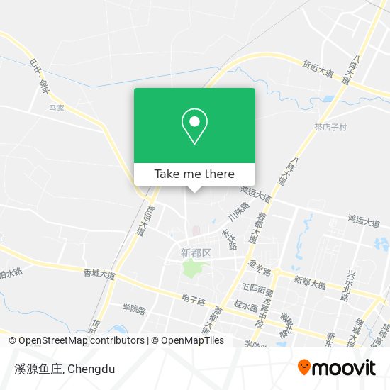 溪源鱼庄 map