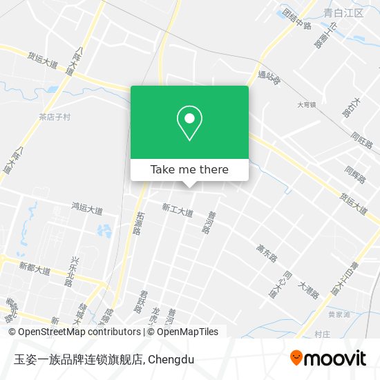 玉姿一族品牌连锁旗舰店 map