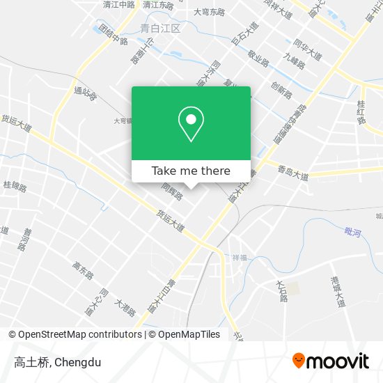 高土桥 map