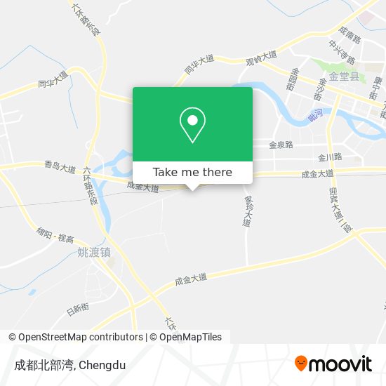 成都北部湾 map