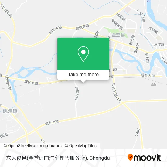 东风俊风(金堂建国汽车销售服务店) map