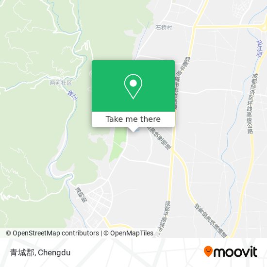 青城郡 map
