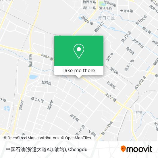 中国石油(货运大道A加油站) map
