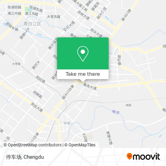 停车场 map
