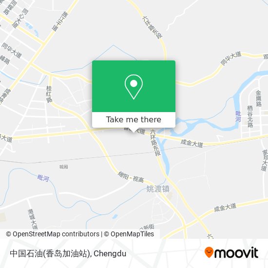 中国石油(香岛加油站) map