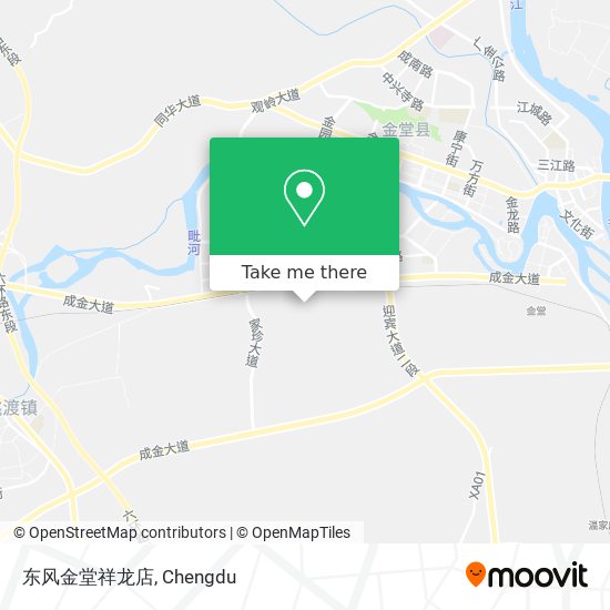 东风金堂祥龙店 map