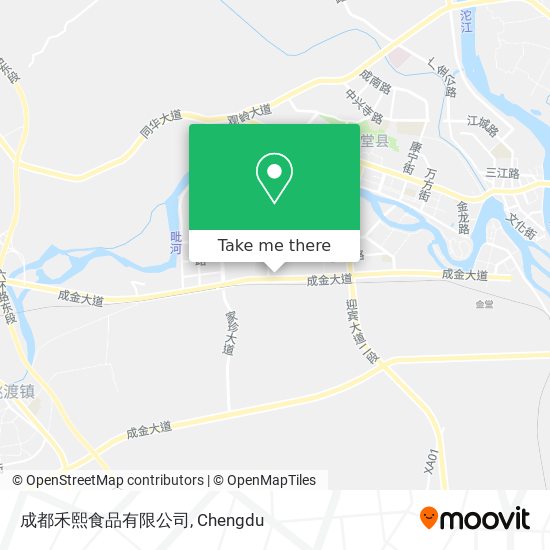 成都禾熙食品有限公司 map