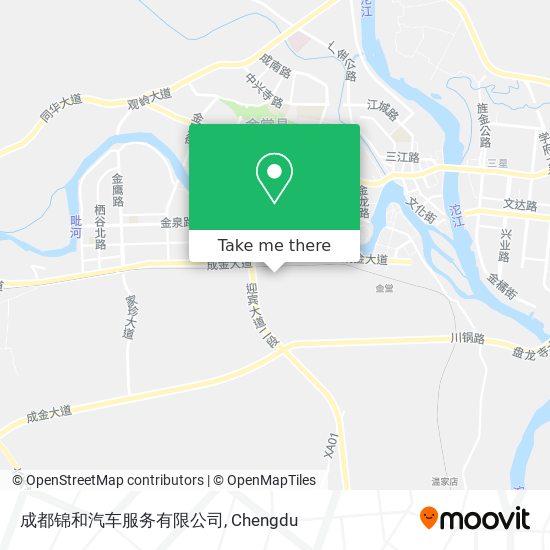 成都锦和汽车服务有限公司 map