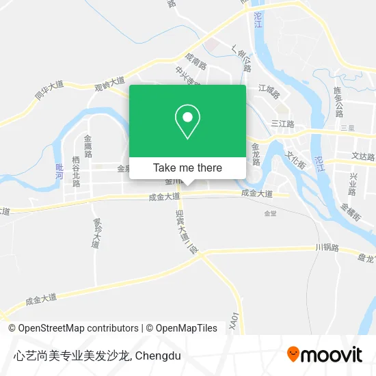 心艺尚美专业美发沙龙 map