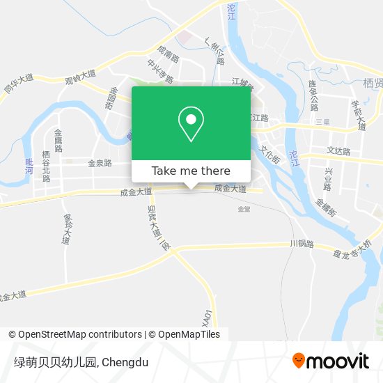 绿萌贝贝幼儿园 map