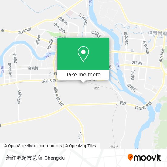 新红源超市总店 map
