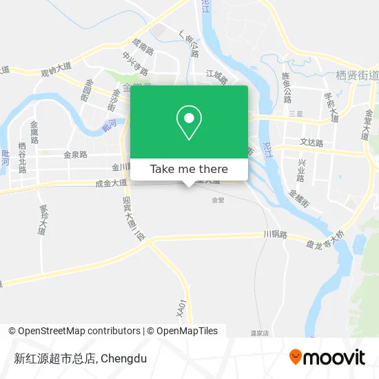 新红源超市总店 map