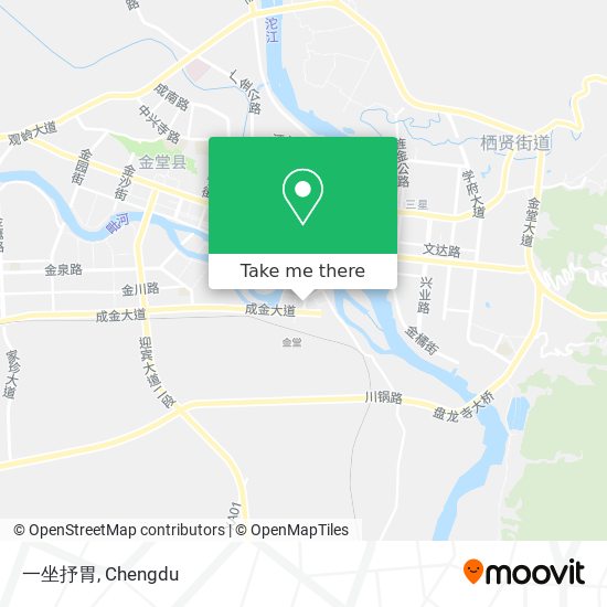 一坐抒胃 map