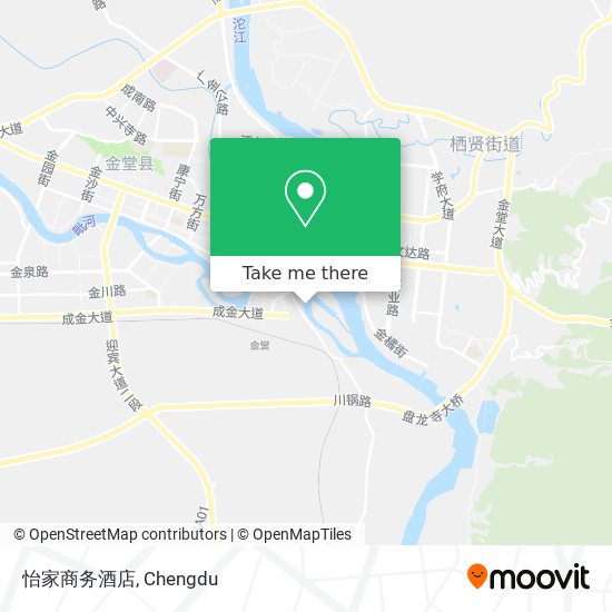 怡家商务酒店 map