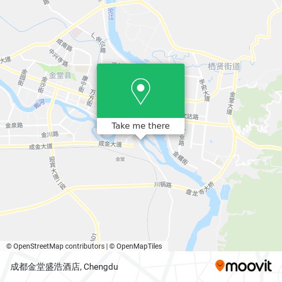 成都金堂盛浩酒店 map