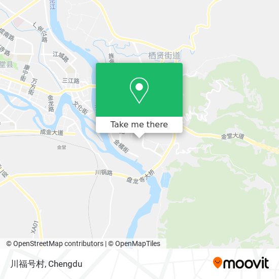 川福号村 map
