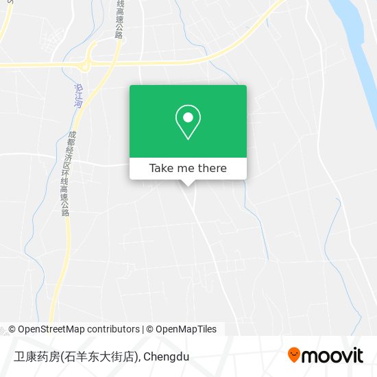 卫康药房(石羊东大街店) map