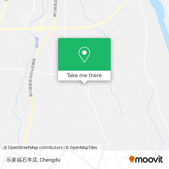 乐家福石羊店 map