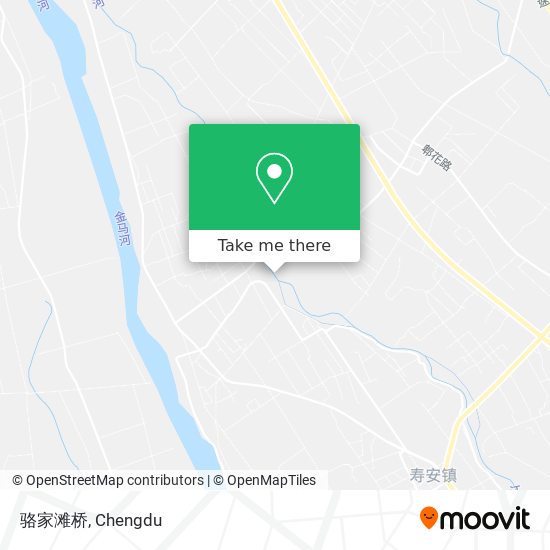 骆家滩桥 map