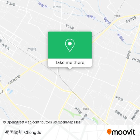 蜀国鹃都 map