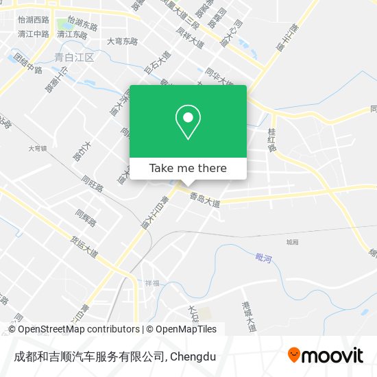 成都和吉顺汽车服务有限公司 map