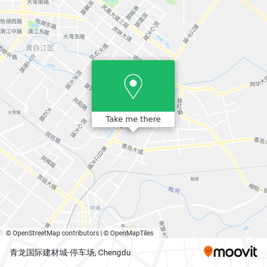 青龙国际建材城-停车场 map