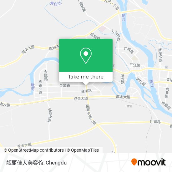 靓丽佳人美容馆 map