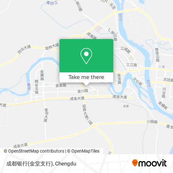 成都银行(金堂支行) map