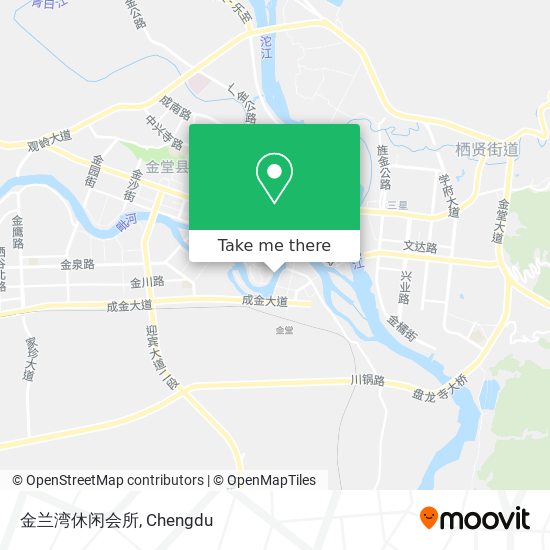 金兰湾休闲会所 map