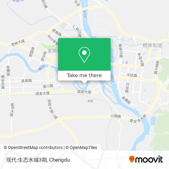 现代·生态水城3期 map