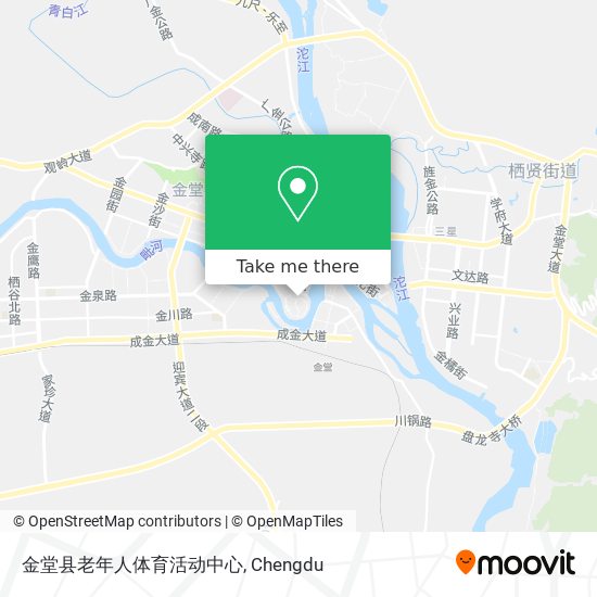 金堂县老年人体育活动中心 map