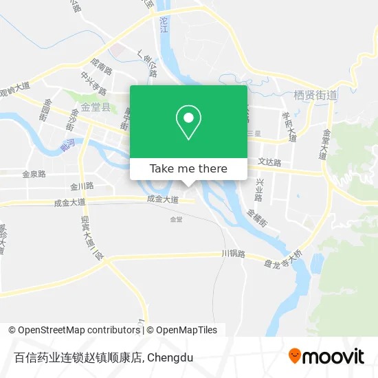 百信药业连锁赵镇顺康店 map