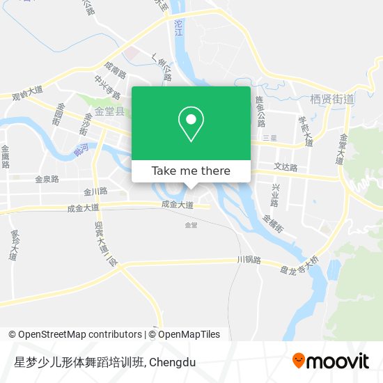 星梦少儿形体舞蹈培训班 map