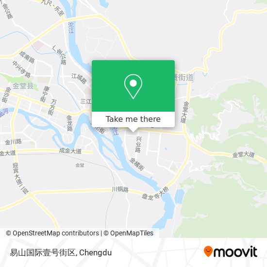 易山国际壹号街区 map