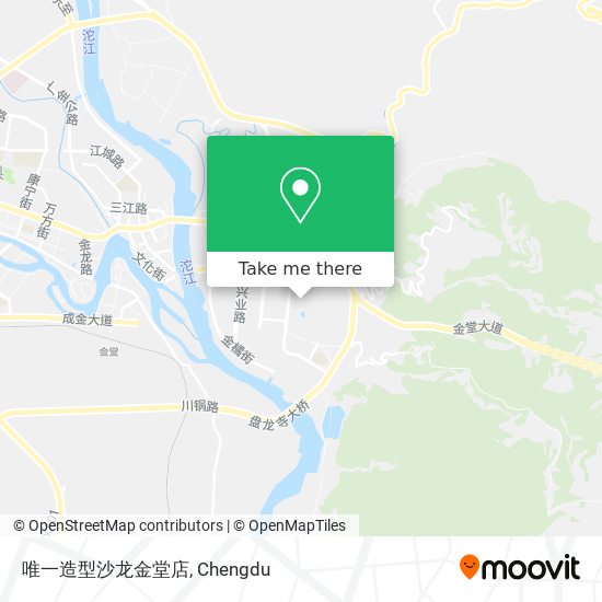 唯一造型沙龙金堂店 map