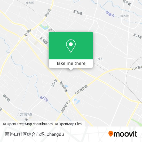 两路口社区综合市场 map