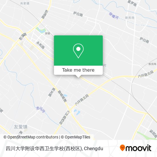 四川大学附设华西卫生学校(西校区) map