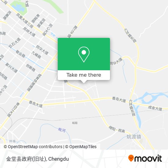 金堂县政府(旧址) map