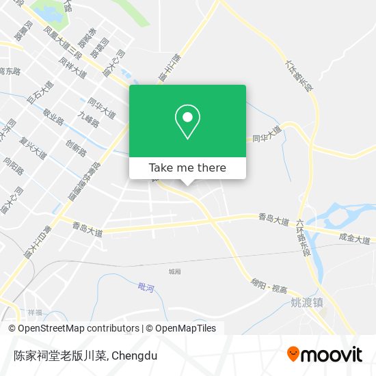 陈家祠堂老版川菜 map