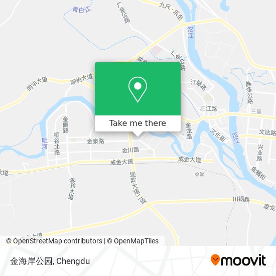 金海岸公园 map