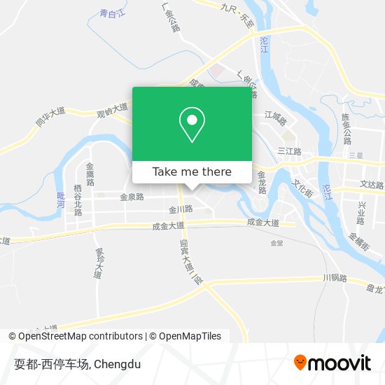 耍都-西停车场 map