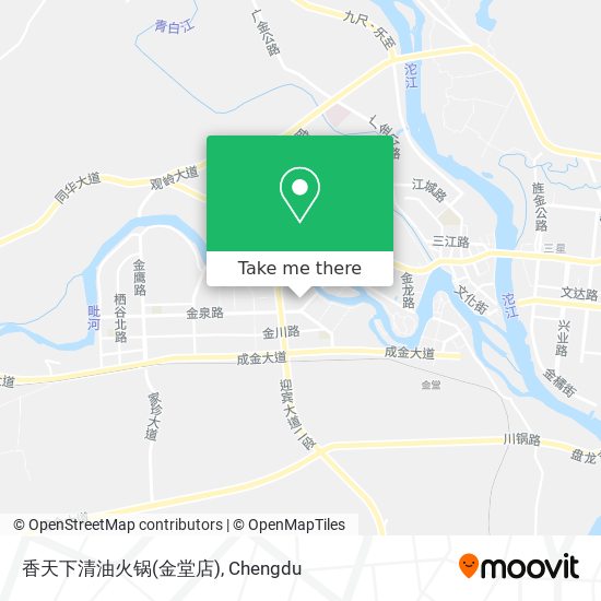 香天下清油火锅(金堂店) map