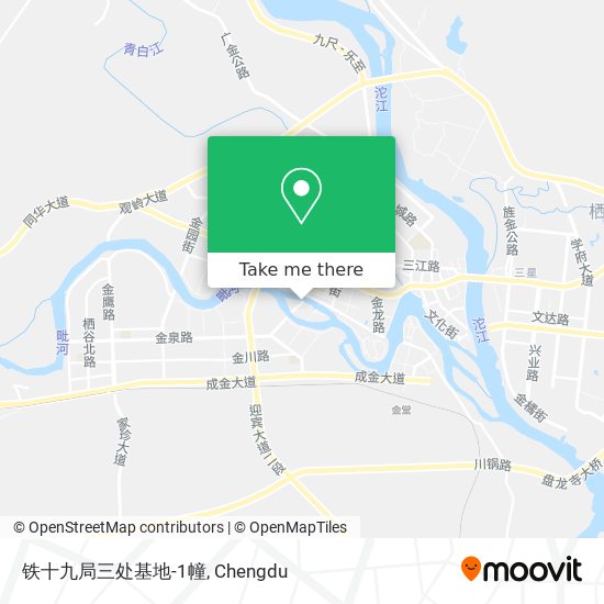 铁十九局三处基地-1幢 map