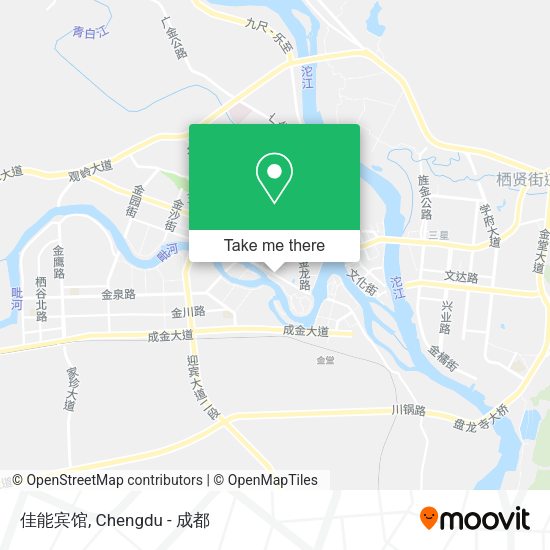 佳能宾馆 map