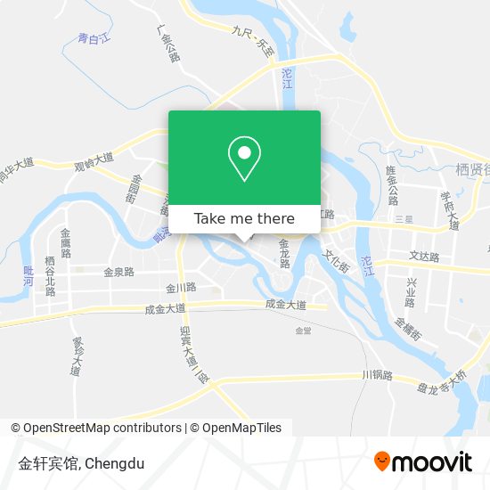 金轩宾馆 map